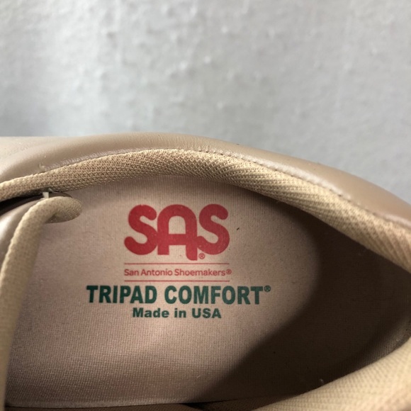 SAS Womens 8 Brown Sneaker tripad comfort  like new supportive made USA - Picture 4 of 10